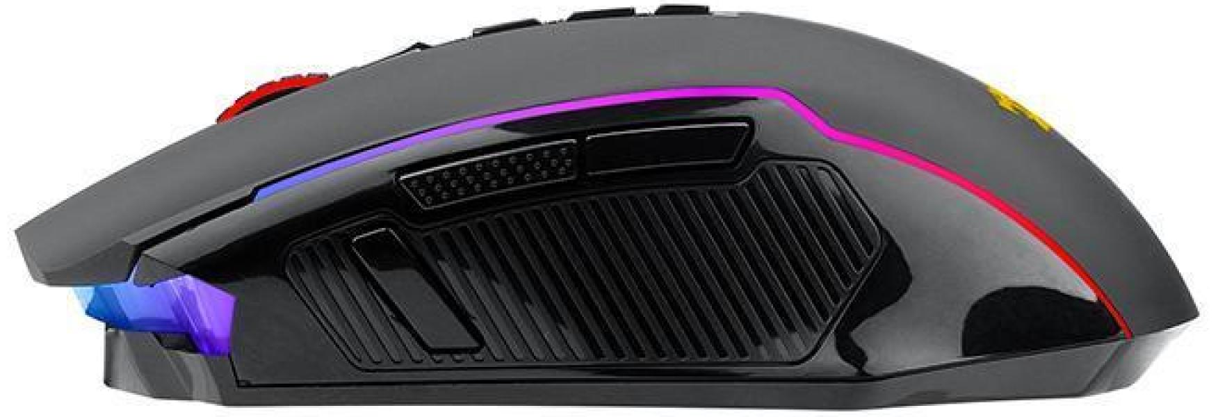 Miniatura Mouse Gamer Redragon Sem Fio Nix Preto M914-Rgb
