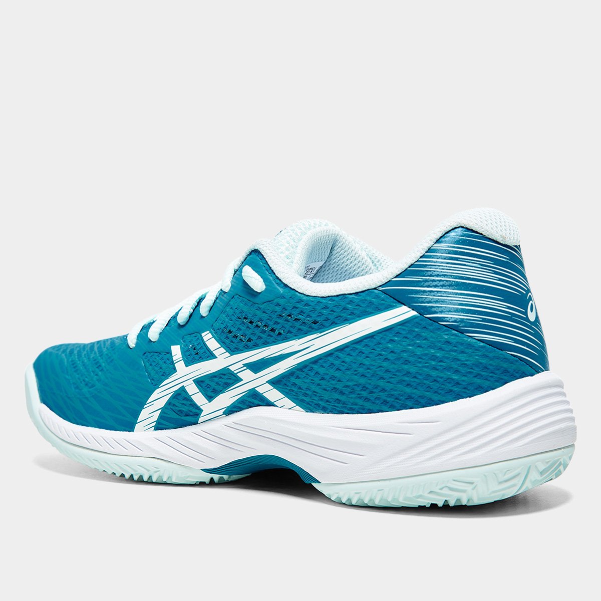 Miniatura Tênis Asics Gel-Game 9 Clay/Oc Feminino Azul+Branco - 39