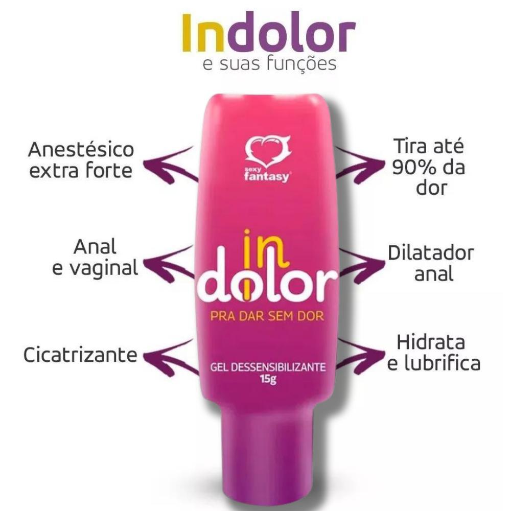 Miniatura Gel Indolor Dessensibilizante Anal 15Ml - Sexy Fantasy
