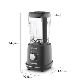 Liquidificador Electrolux EBL1000 Efficient TriForce 1000W 2,7L Cinza 110V