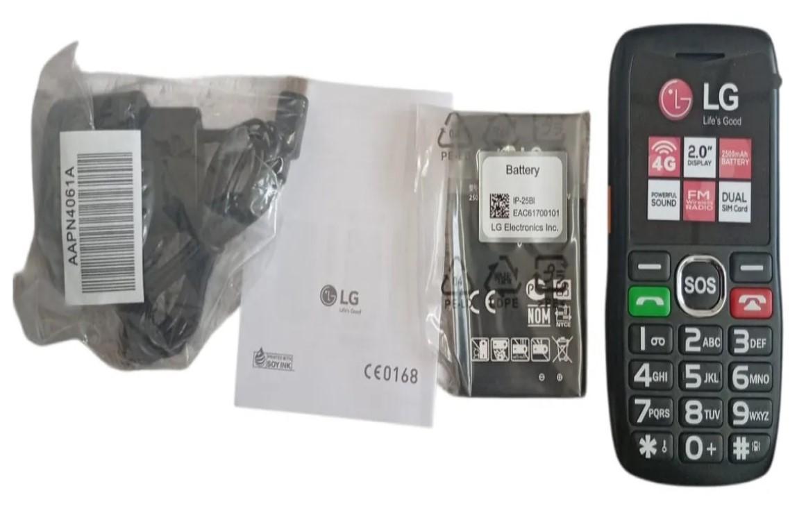 Miniatura Celular Lg G365 4G Lite Dual Sim Idoso Bluetooth Câm. Fm Lan