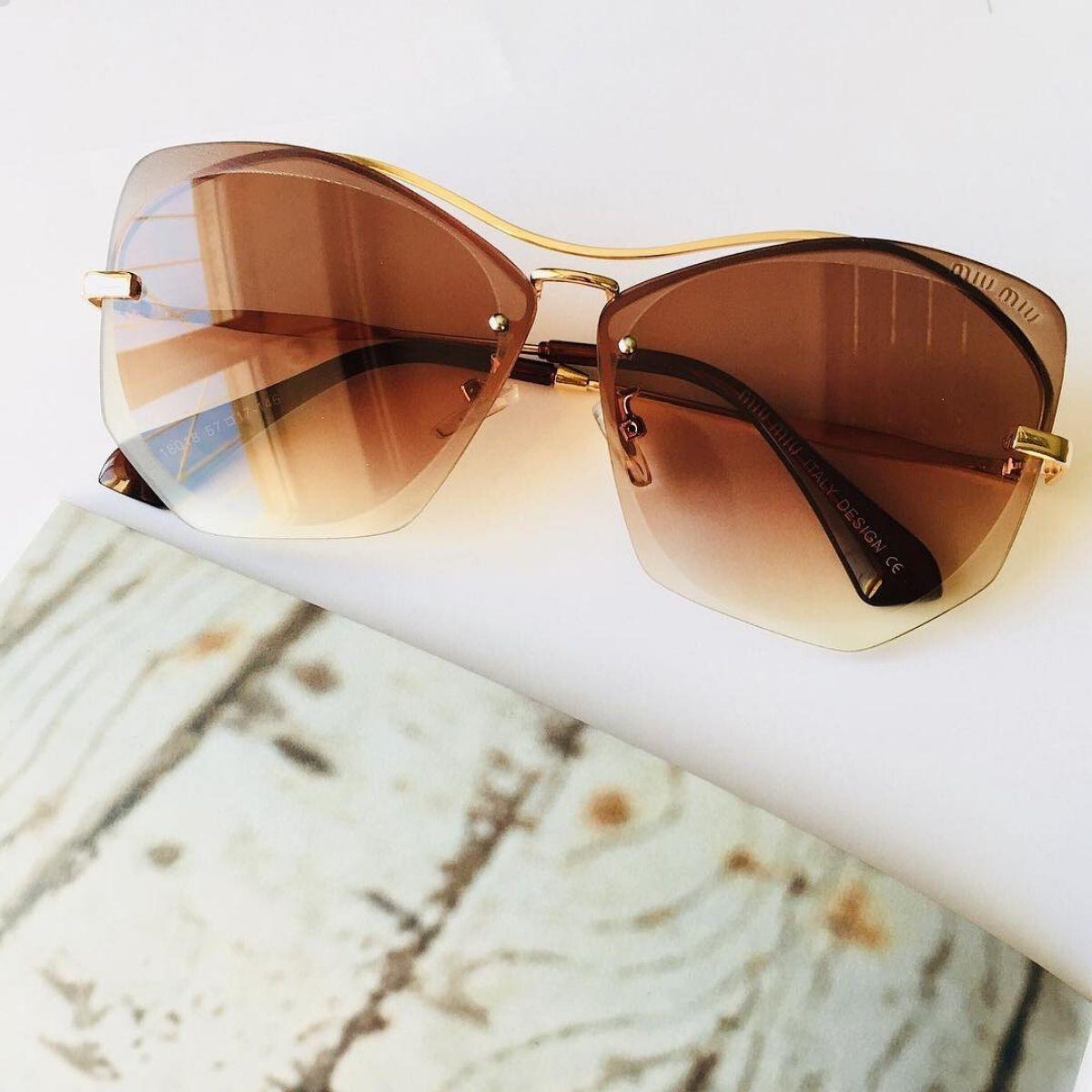 Miniatura Óculos De Sol Feminino Kallblack Moda Verão Estilo Moderno