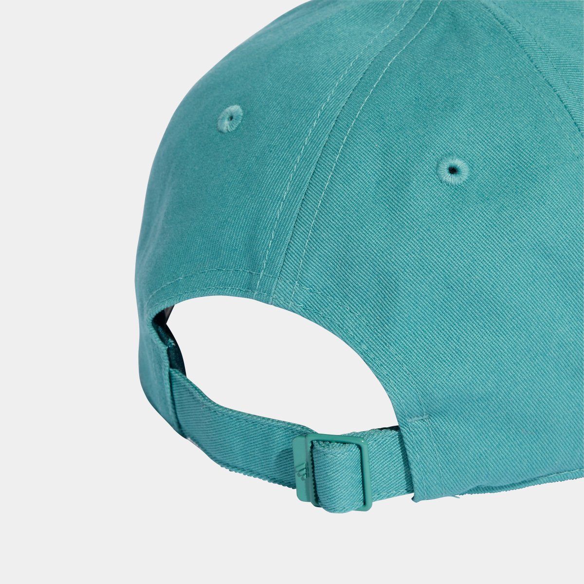 Miniatura Boné Adidas Aba Curva Strapback 3 Listras Azul Turquesa