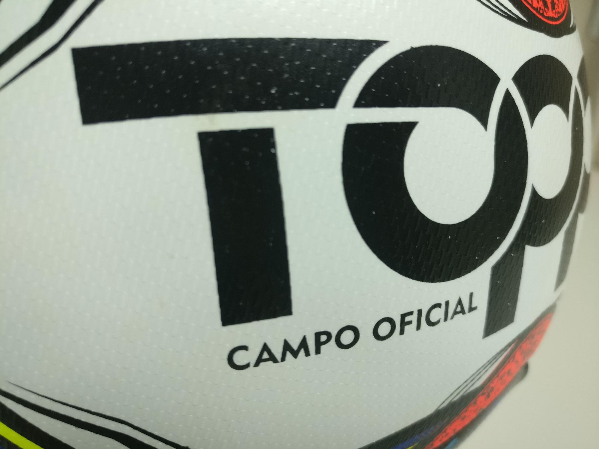 Miniatura Bola Futebol Oficial Campo Velocity Samba Topper Original Nf