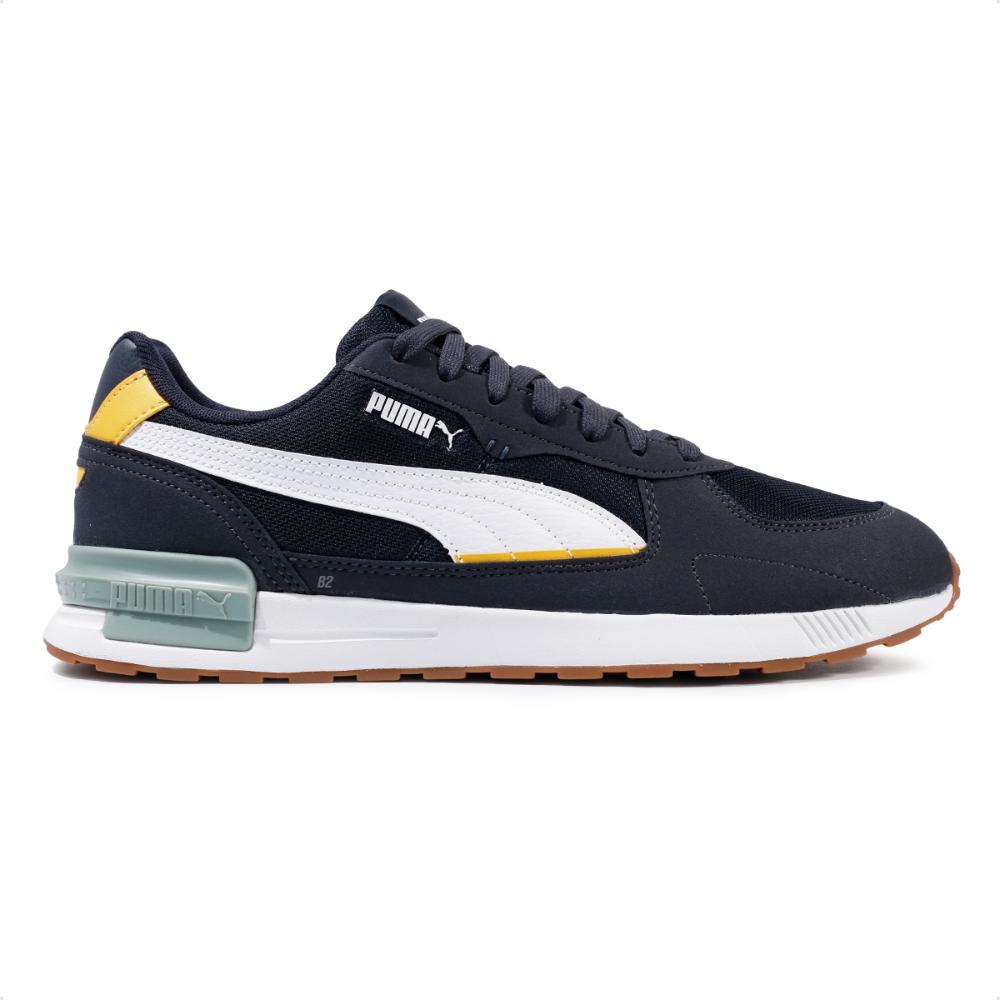 Miniatura Tênis Puma Graviton Masculino Marinho / Branco - 38