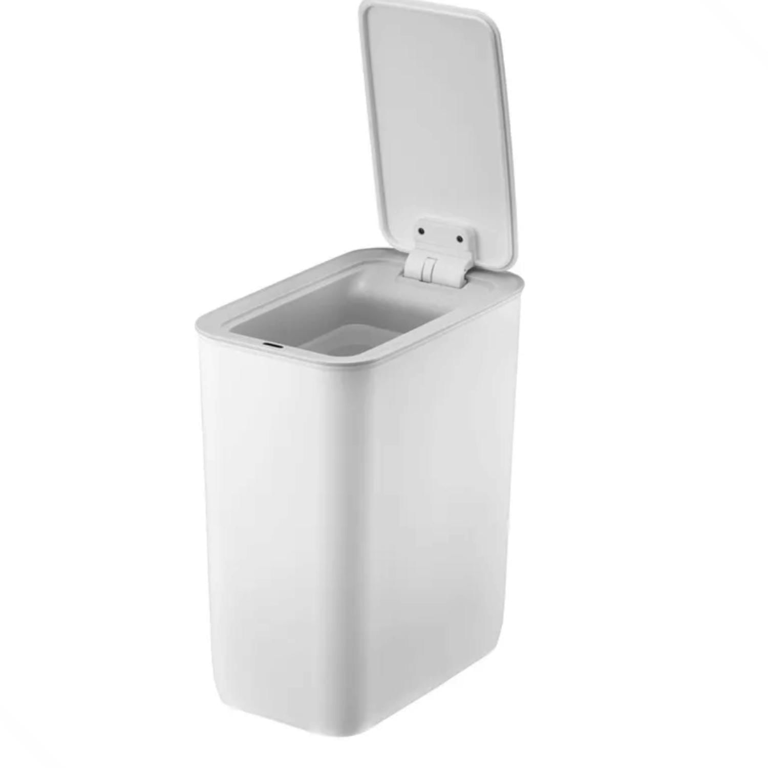 Miniatura Lixeira Sensor Automática Inteligente 8 Litros Com Tampa