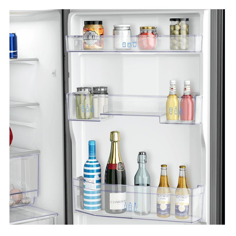 Miniatura Geladeira Panasonic Frost Free 397L A+++ Black Glass - NR-BB41GV1B 220V