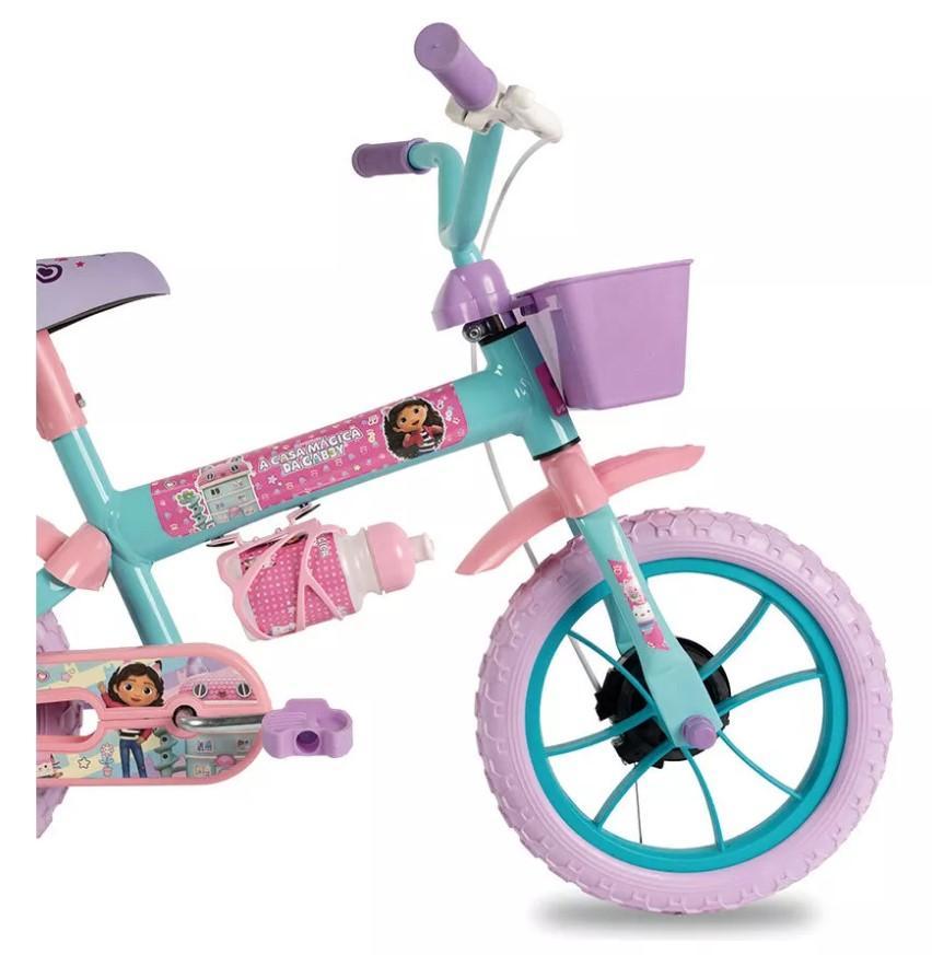 Bicicleta Infantil Casa Magica Da Gabby Aro 12 Verden 10510