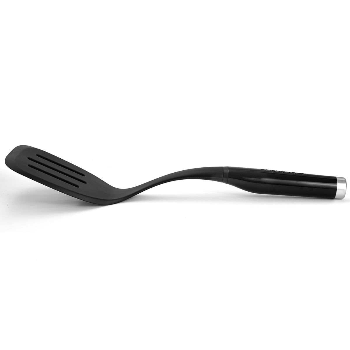 Miniatura Espátula Perfurada de Nylon 35cm New Generation Preto - KitchenAid