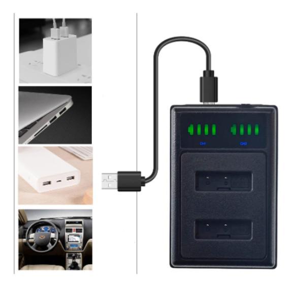 Miniatura Kit 1 Bateria Np-Bx1 Sony Cyber-Shot Fdr-X3000 Action Cam