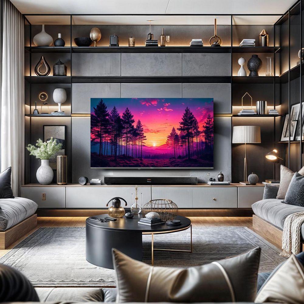 Smart TV 60" Philco QLED Roku Dolby Áudio P60CRA Bivolt