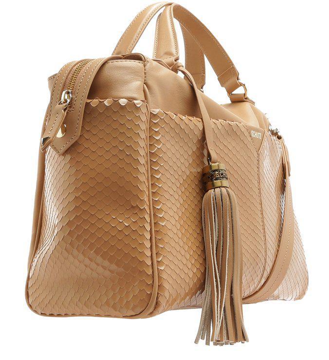 Miniatura Bolsa Schutz Tote Joana - Nude