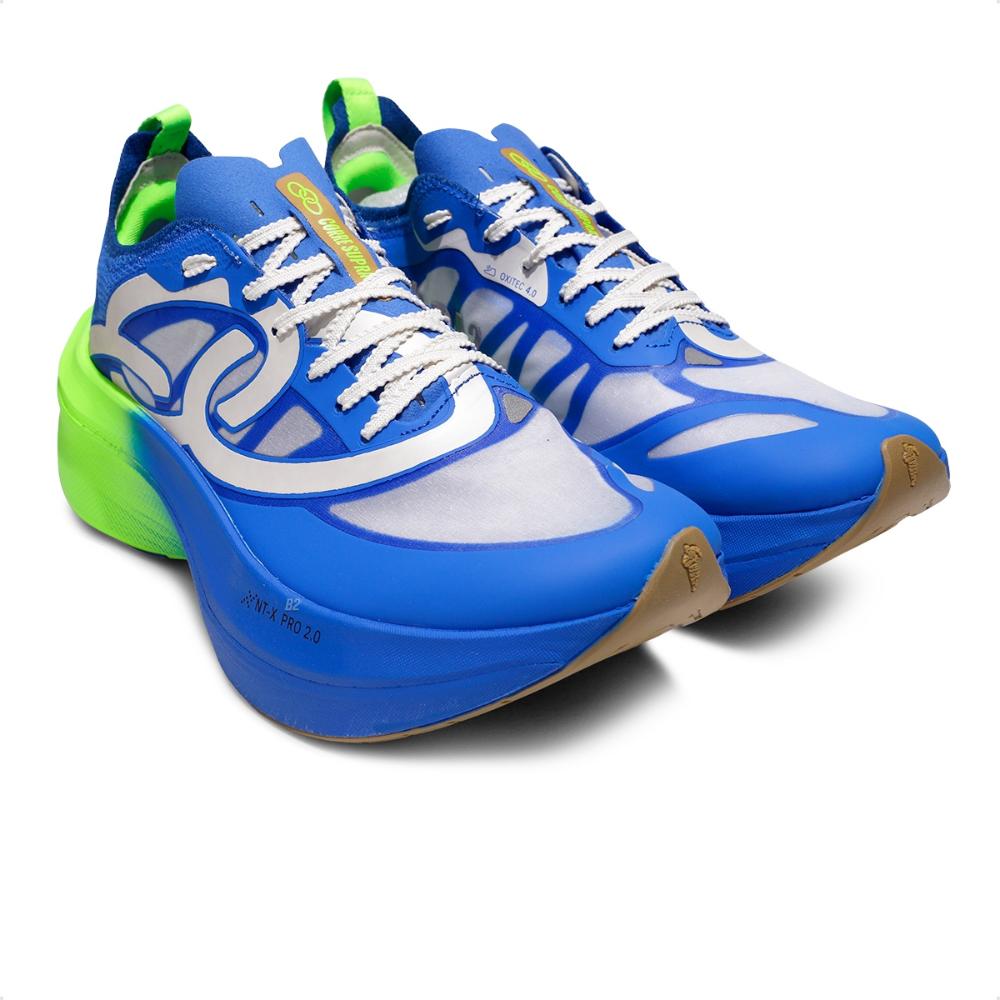 Tênis Olympikus Corre Supra 2 Unissex Azul / Verde - 39