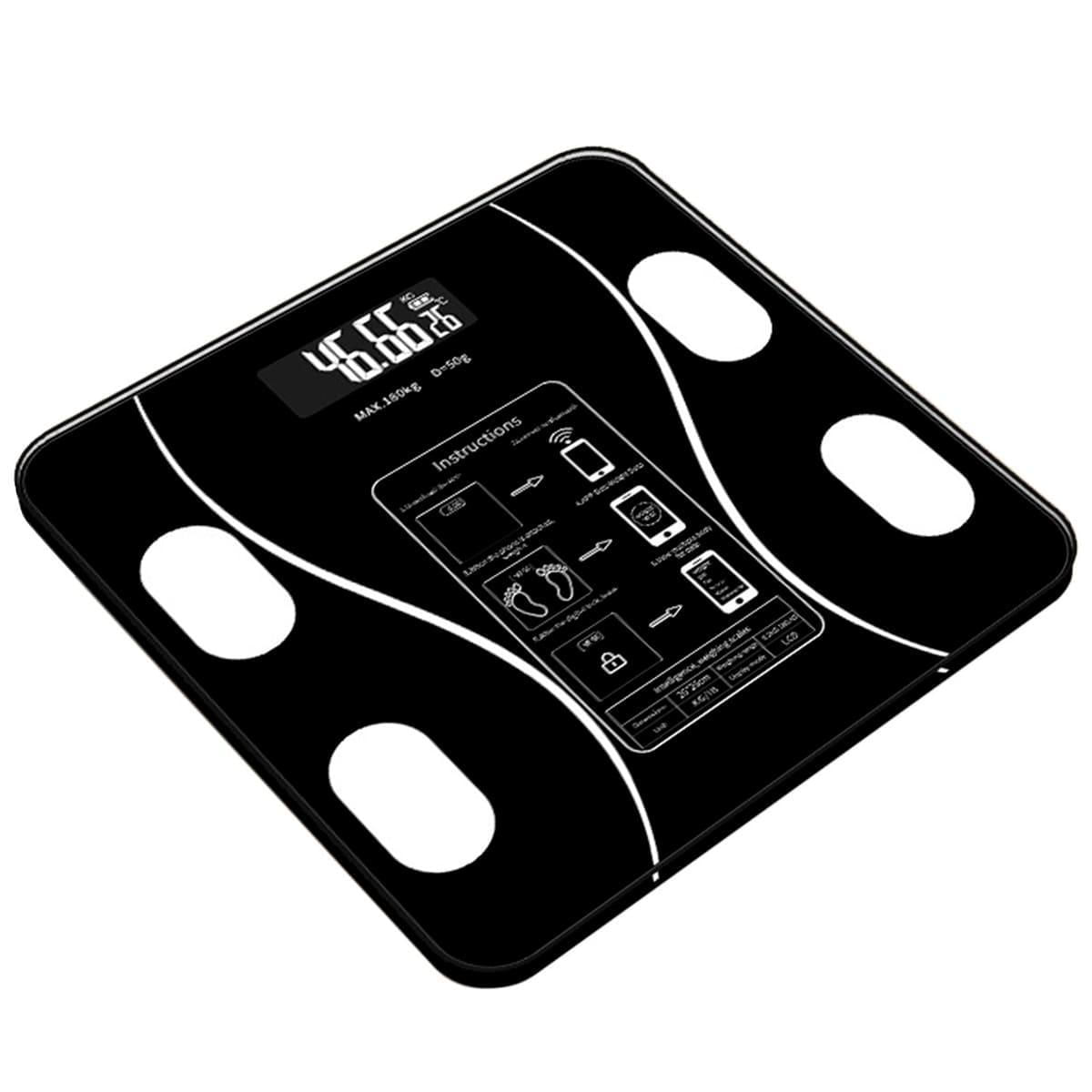 Balança Bioimpedância Bluetooth Medição Corporal Por App