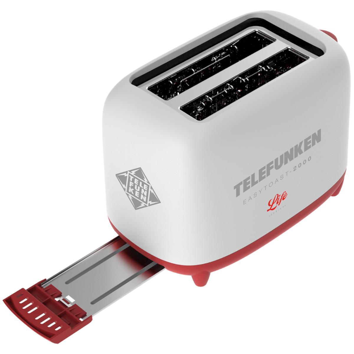 Miniatura Torradeira Eletrica 3 Em 1 700W 220V - Tfleasytoast2000V