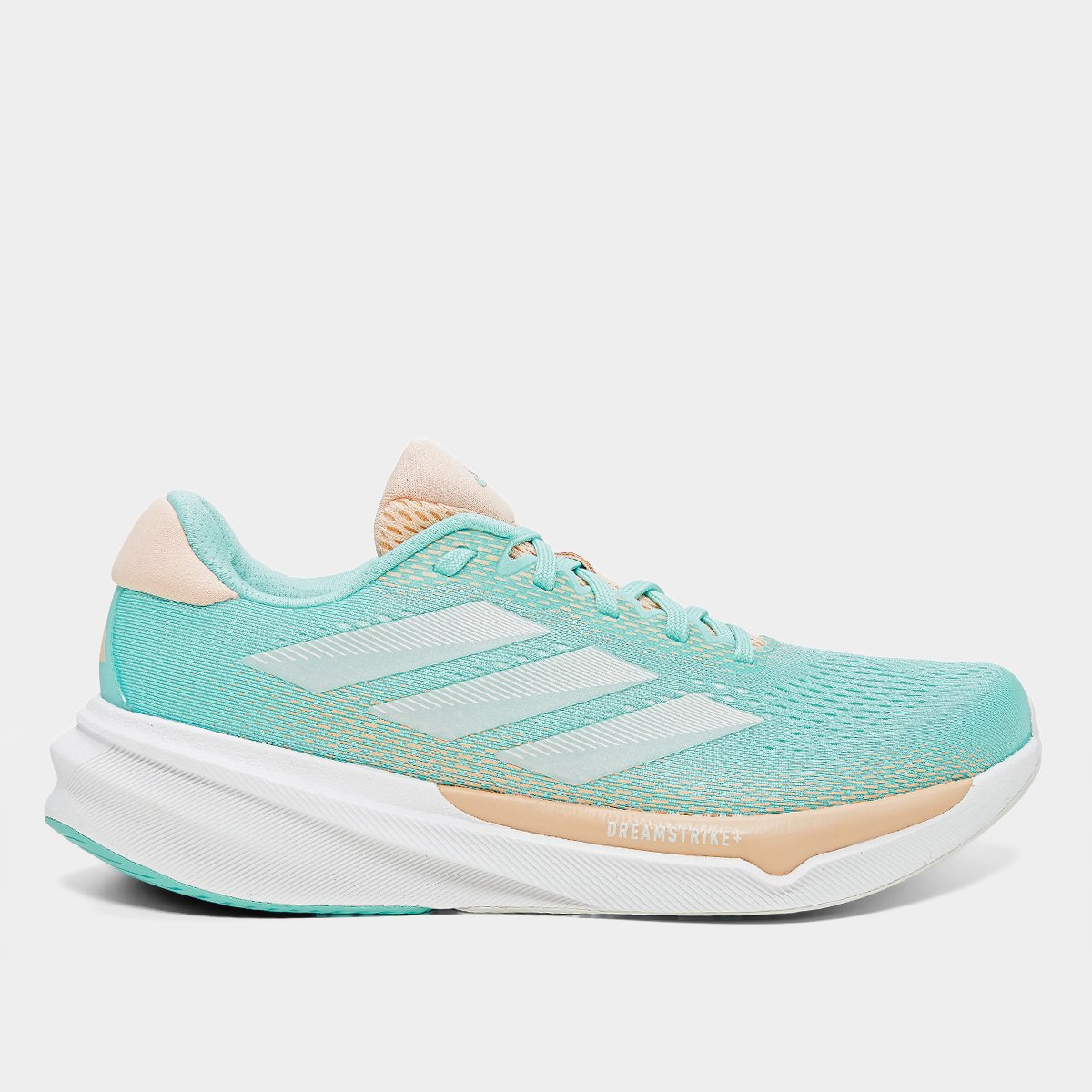 Miniatura Tênis Adidas Supernova Stride 2 Feminino Azul+Bege - 34