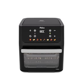 Fritadeira Elétrica Air Fryer Philco Oven PAF11B 11L Porta Removível - Preta 110V