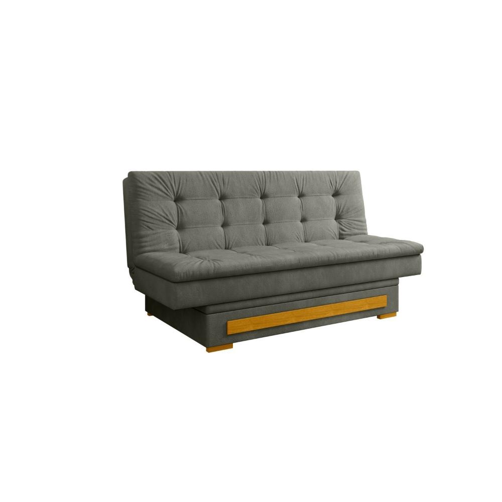 Miniatura Sofa Cama com Baú Berilo Cinza