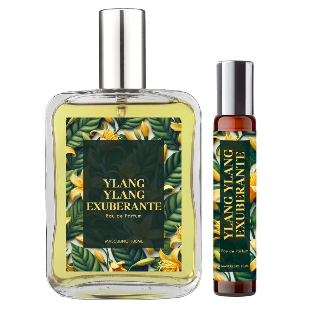 Miniatura Perfume Ylang Ylang Exuberante Masculino 100Ml + Spray 10Ml