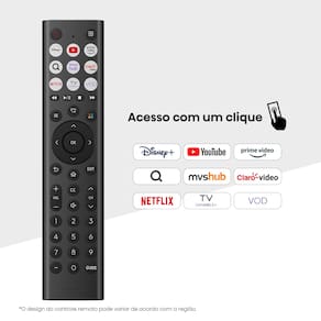 Smart TV 40” Hisense 40A4NV Full HD DLED DTS VirtualX Vidaa U9 Preto