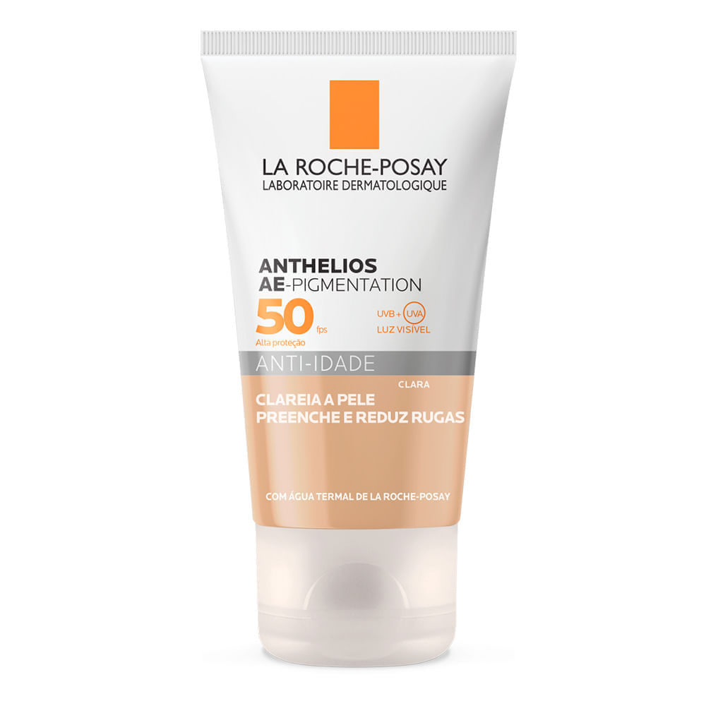 Miniatura Protetor Solar Anthelios Ae Pigmentation Pele Clara FPS50 40g Protetor Solar Anthelios Ae Pigmentation Pele Clara FPS50