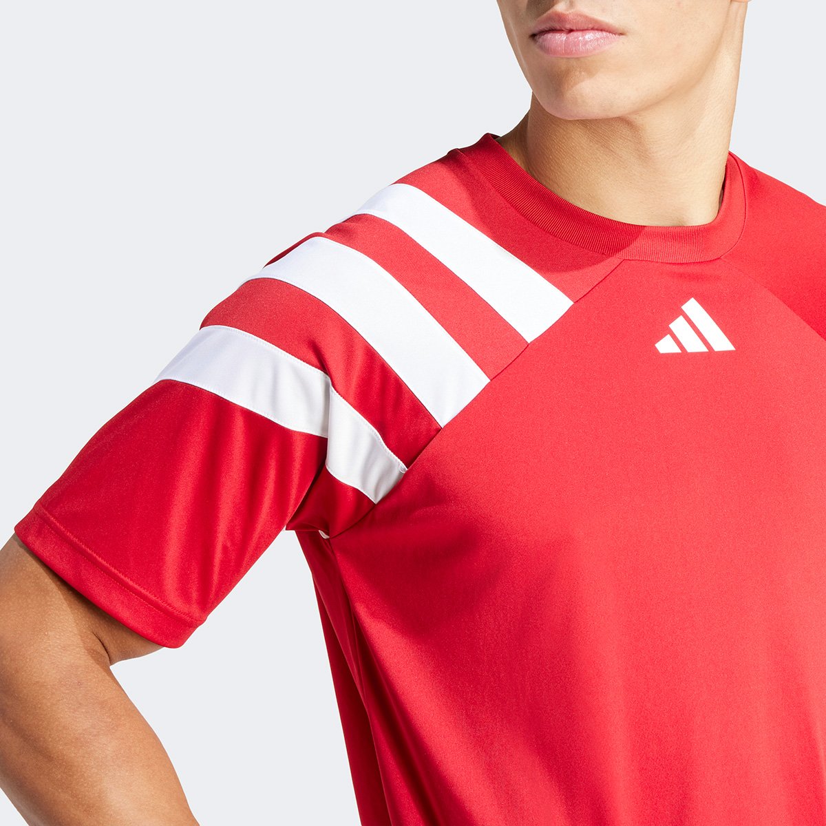 Miniatura Camisa Adidas Fortore 23 Masculina Vermelho - EGG