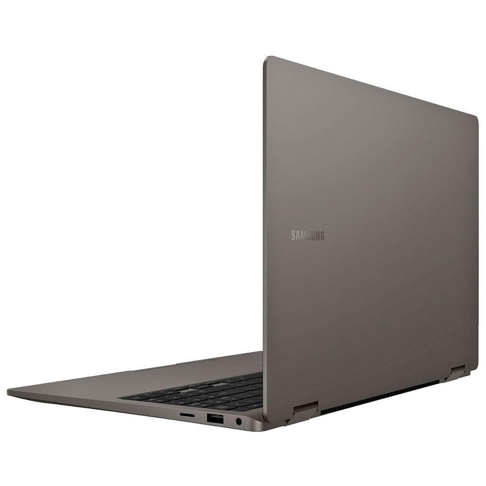 Miniatura Book5 Pro 360 Intel Core Ultra 7 258v Placa Arc 140v Tela 16' Amoled Ssd 4tb Nvme Ram 16gb Samsung