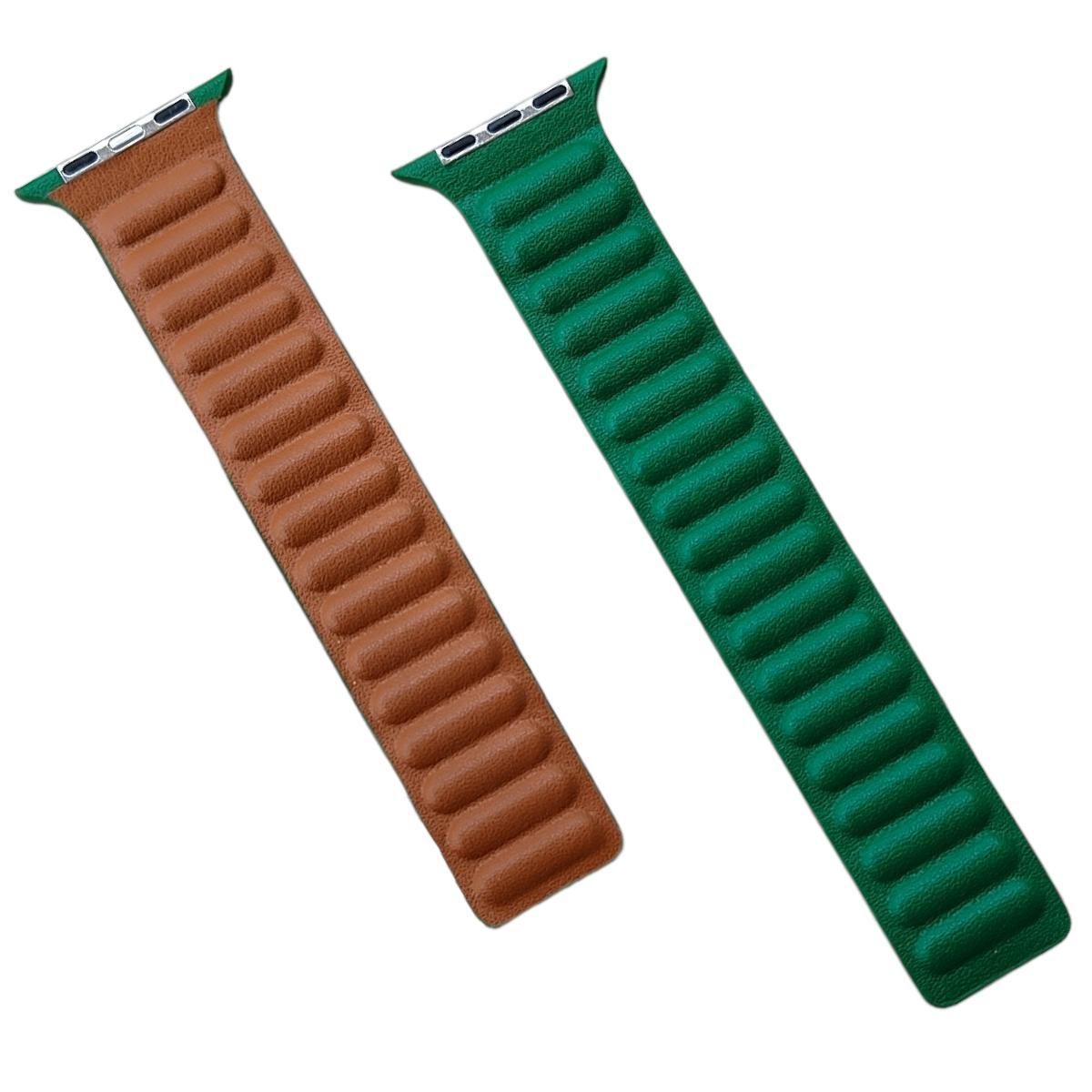 Miniatura Pulseira SmartWatch 42/44/45/49 mm Verde Militar