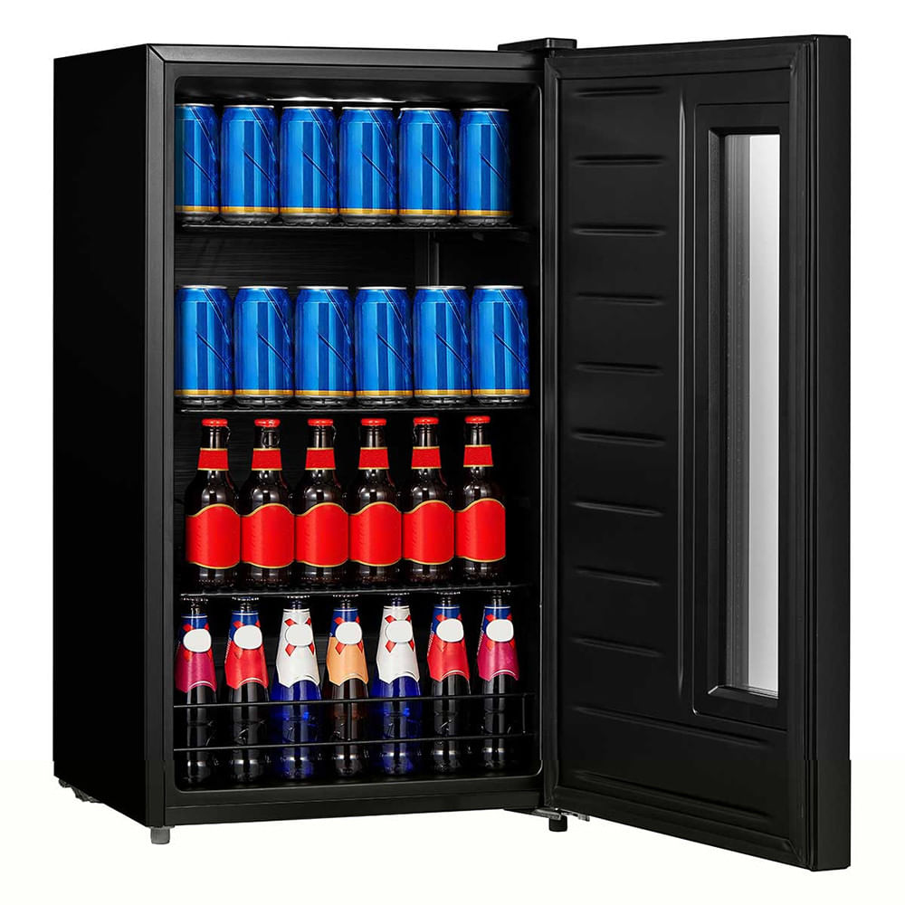 Cervejeira Frost Free 82L Midea com Painel Touch MDRX150FGGDX Preto - 110V