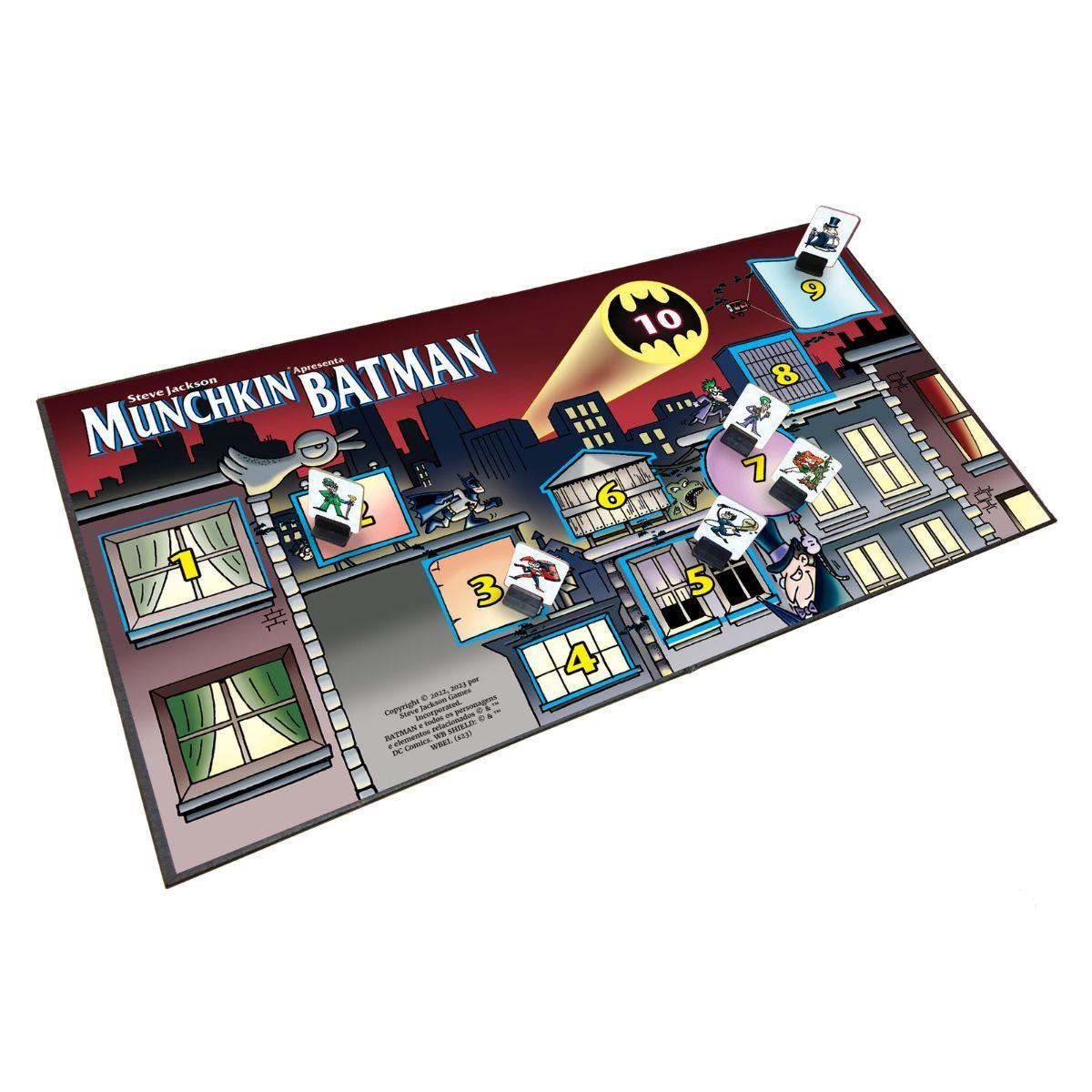 Miniatura Munchkin Batman Jogo De Tabuleiro Estratégico E Competitivo