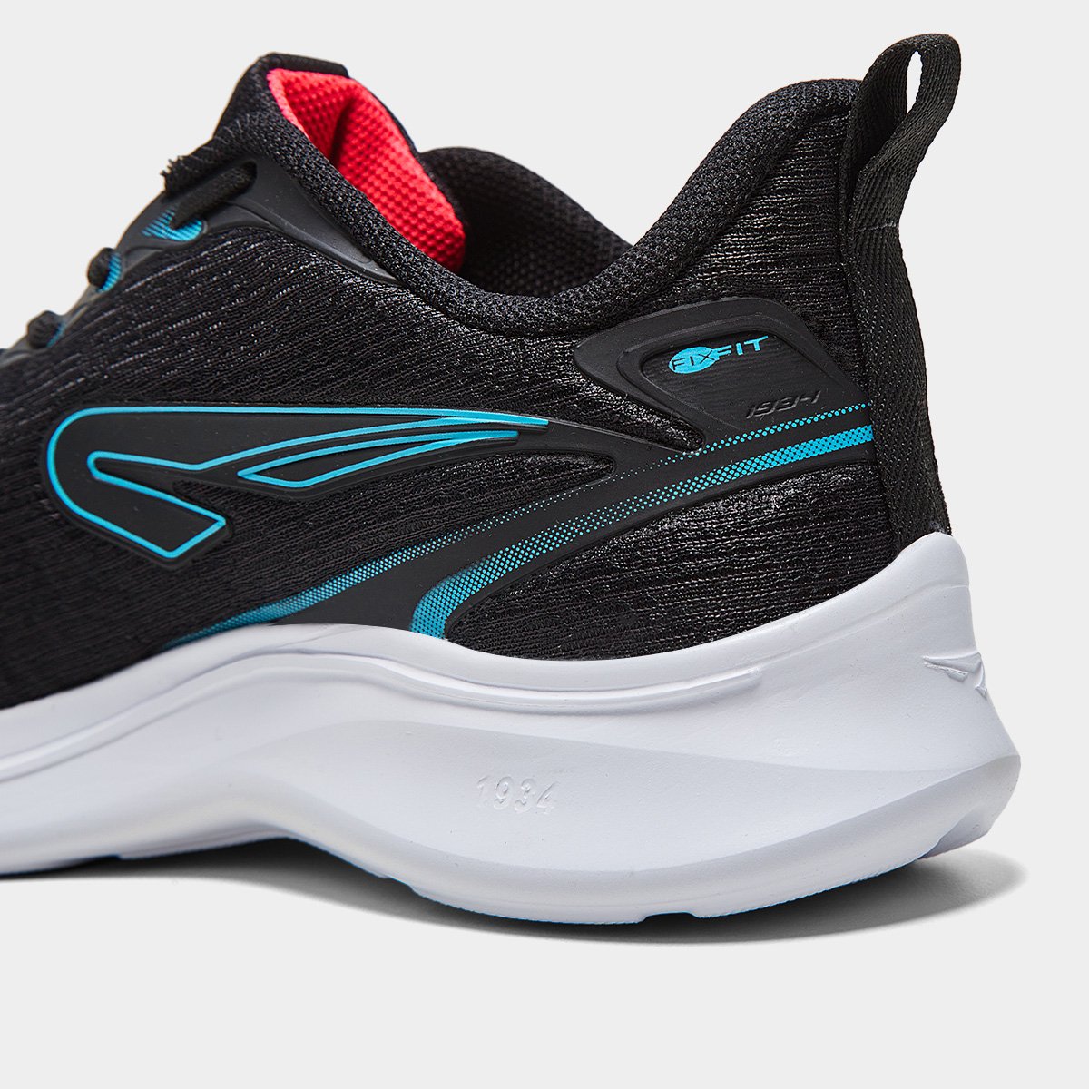 Tênis Rainha Fire Feminino Preto+Azul - 34