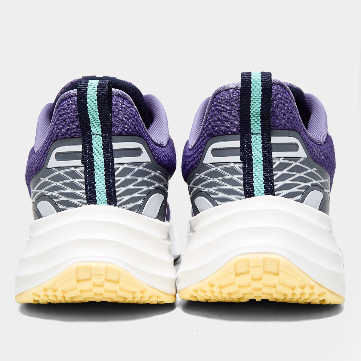 Miniatura Tênis Fila Racer Comet Feminino Roxo+Amarelo - 34