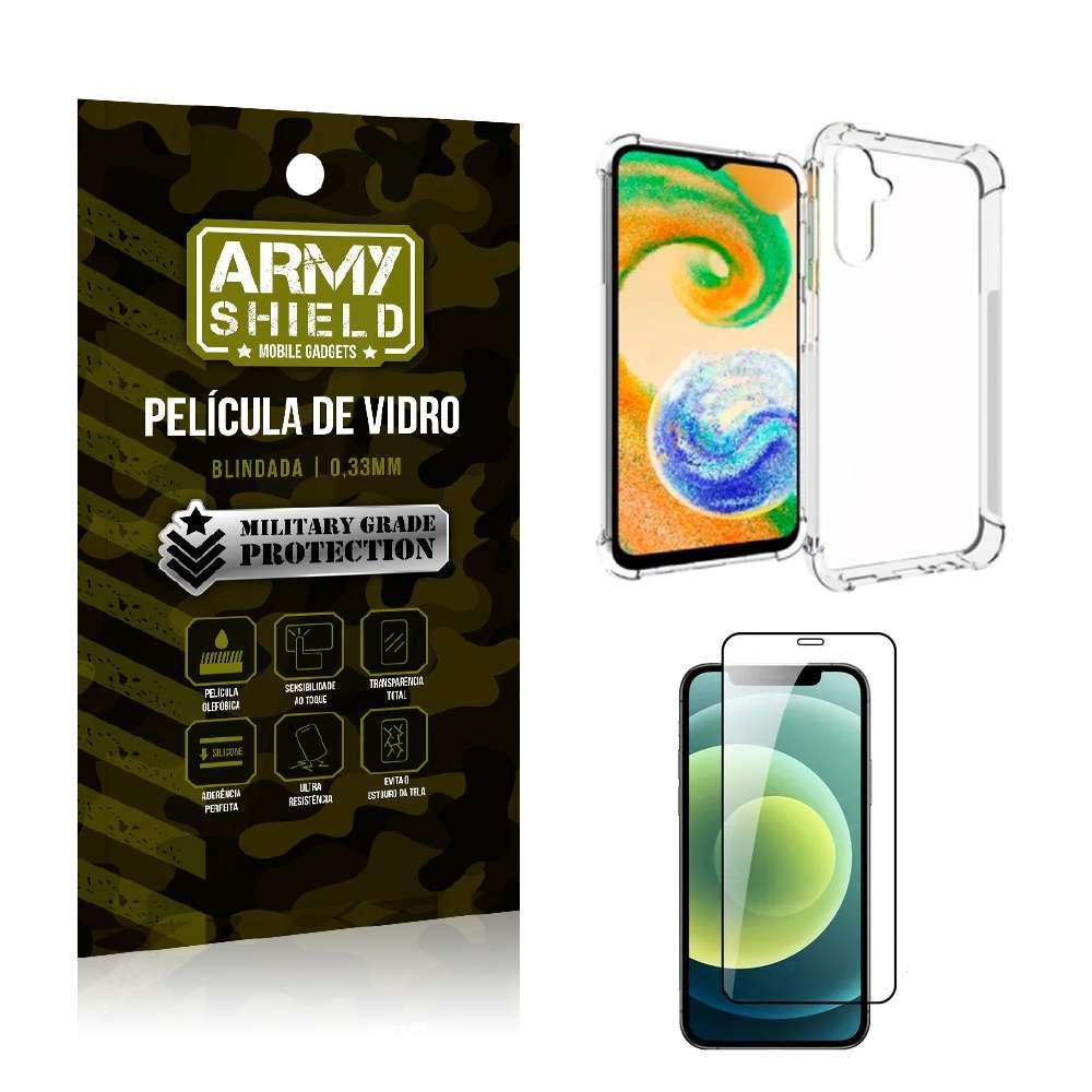 Miniatura Capinha Samsung A14 Anti Shock + Película De Vidro 3D