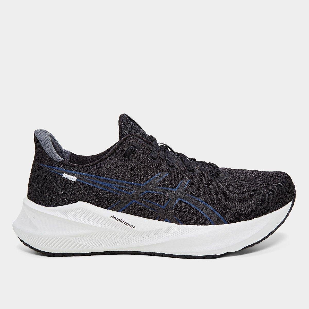 Miniatura Tênis Asics Versablast 4 Masculino Preto+Azul claro - 39
