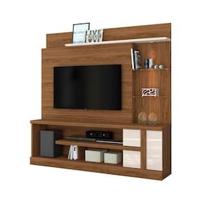 Estante Home 1,81 Madetec Alan para TV de até 55” Natural/Off White