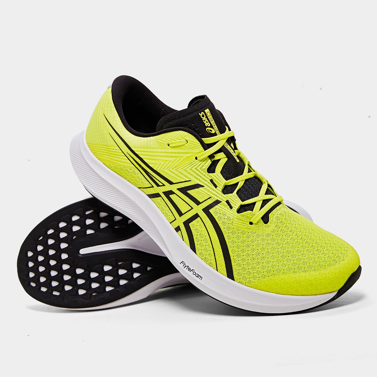 Miniatura Tênis Asics Hyper Speed 5 Masculino Amarelo+Preto - 39