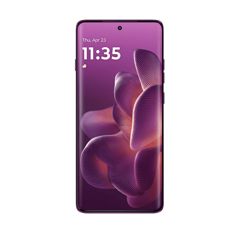 Smartphone Motorola Edge 60 Pro 5G - Violeta, 256GB, RAM 24GB (12GB RAM+12GB Ram Boost), Câmera 50MP, Selfie 50MP e Tela de 6,7"