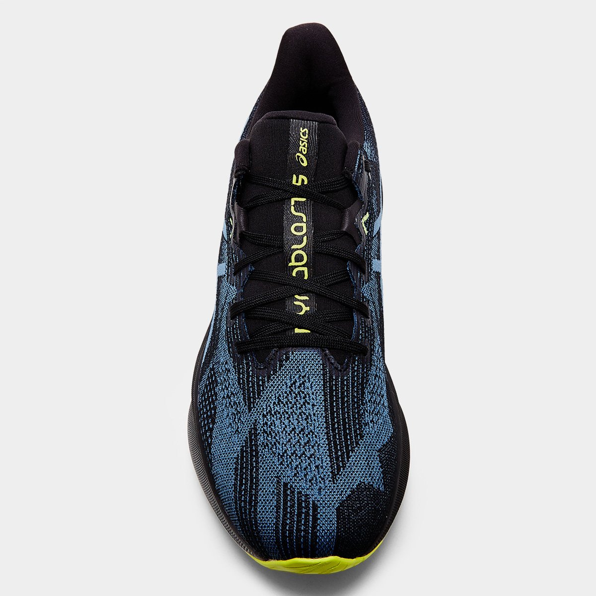 Miniatura Tênis Asics Dynablast 5 Masculino Preto+Azul - 40