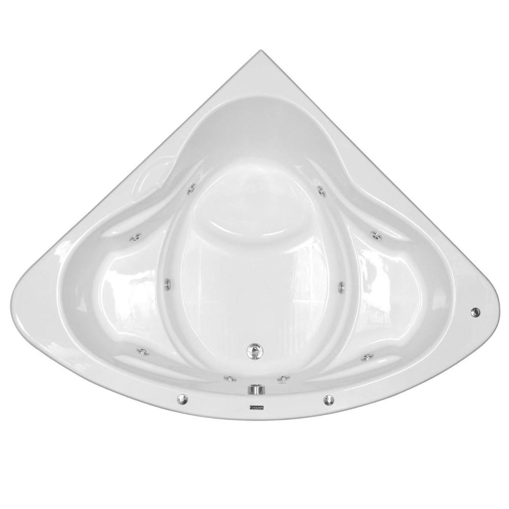 Miniatura Banheira Hidromassagem Astra Innovare Luxo 159cmx210cmx59cm - 04 Jatos Acrílico P1 Com Aquecedor 220V