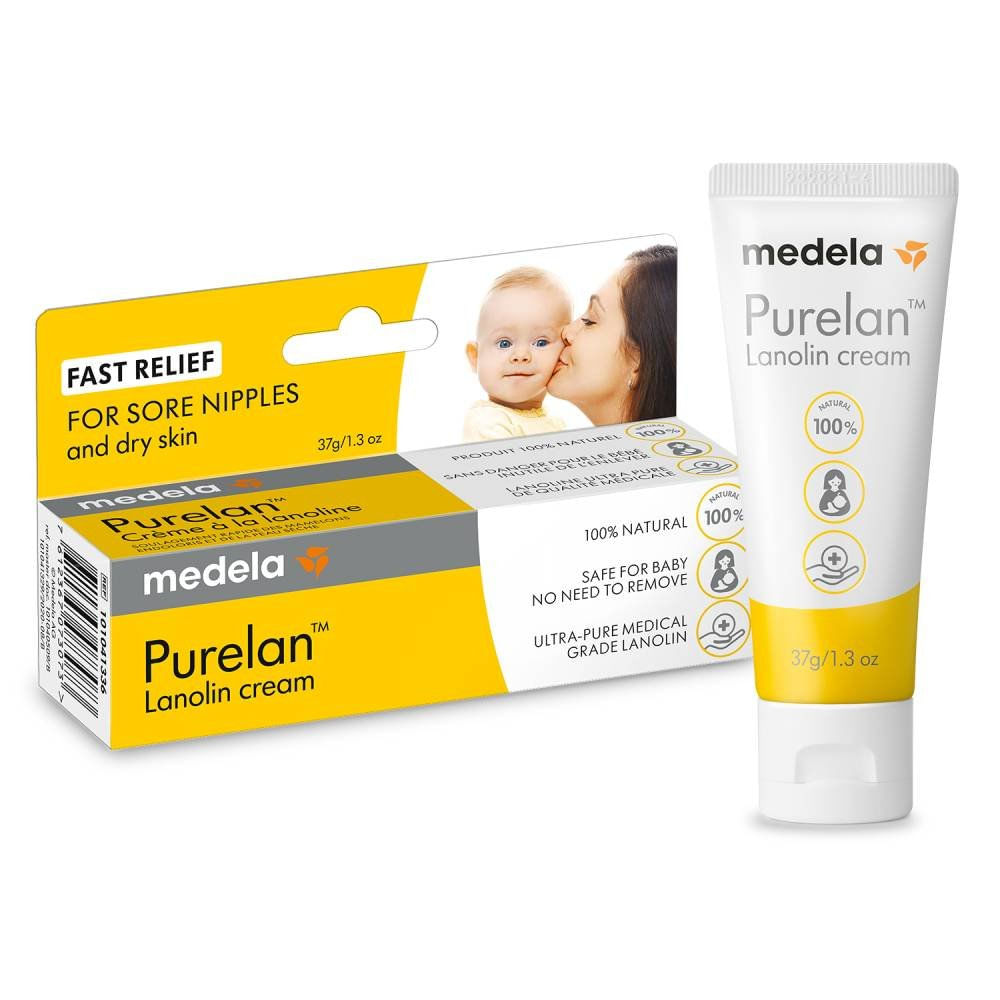 Miniatura Pomada Para Seios Medela Purelan Lanolina 37g