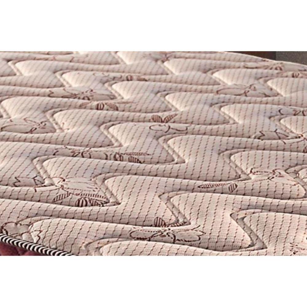 Miniatura Cama Box Baú Queen: Colchão Molas Paropas Paropas Predilecto + Base Crc Courano White(158X198)