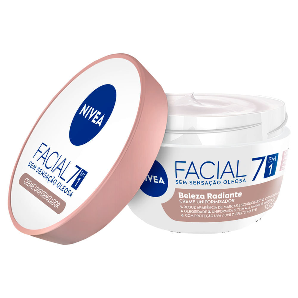 Miniatura Creme Hidratante Facial Nivea Pele Negra 100g