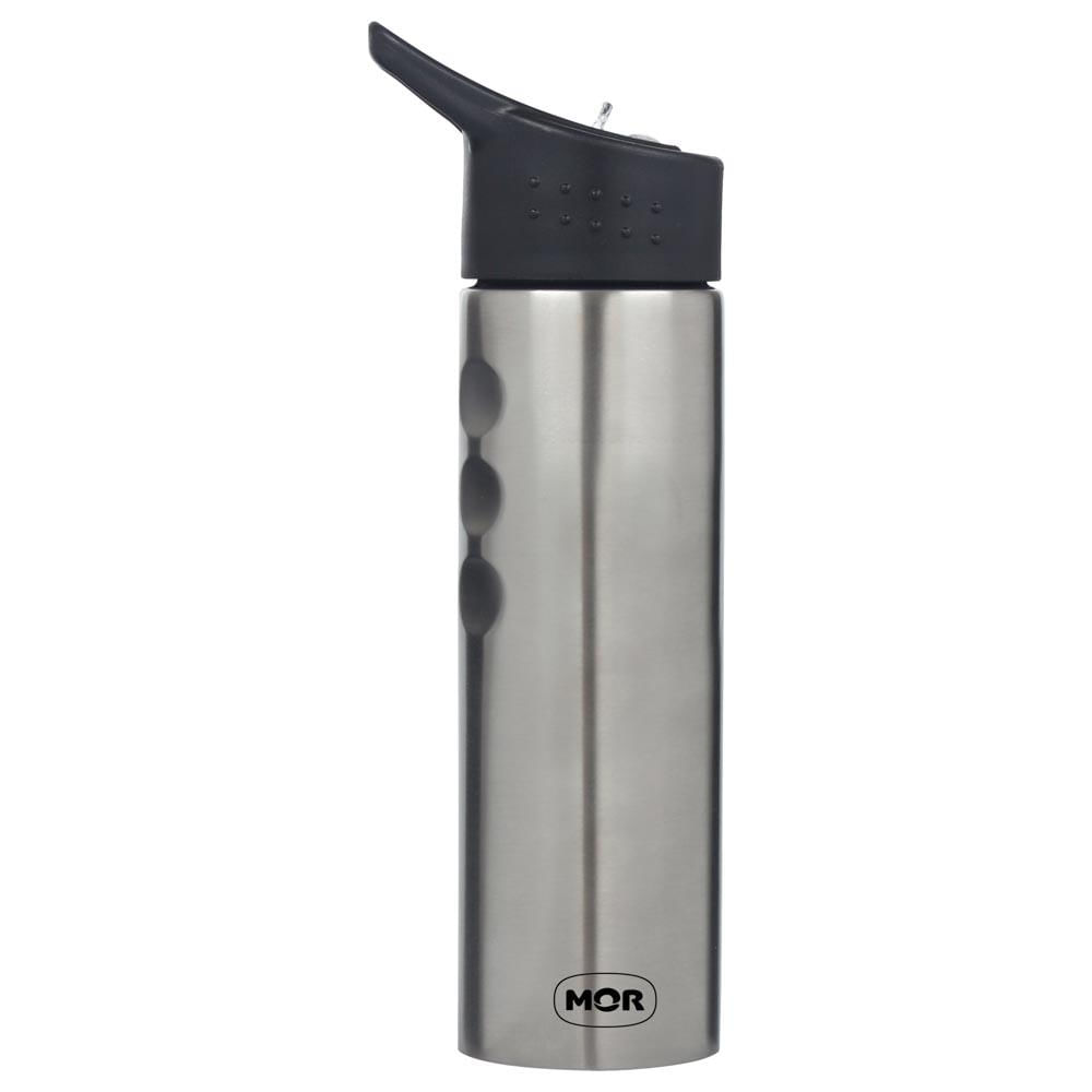 Miniatura Garrafa Squeeze Academia Aço Inox Capa Neoprene To Go Mor
