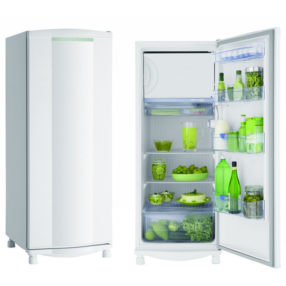 Miniatura Refrigerador 1 Porta 261 Litros Consul CRA30FB Branca - 110V