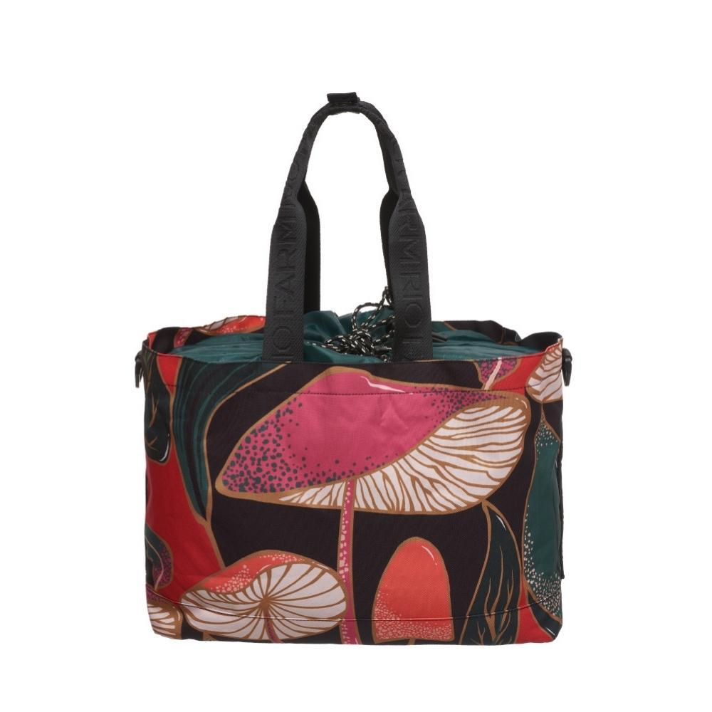 Miniatura Bolsa Farm Tote Carioca Cogumelo Silvestre