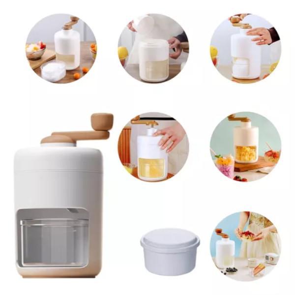 Máquina De Triturar Gelo Raspadinha Smoothie Sucos Frutas