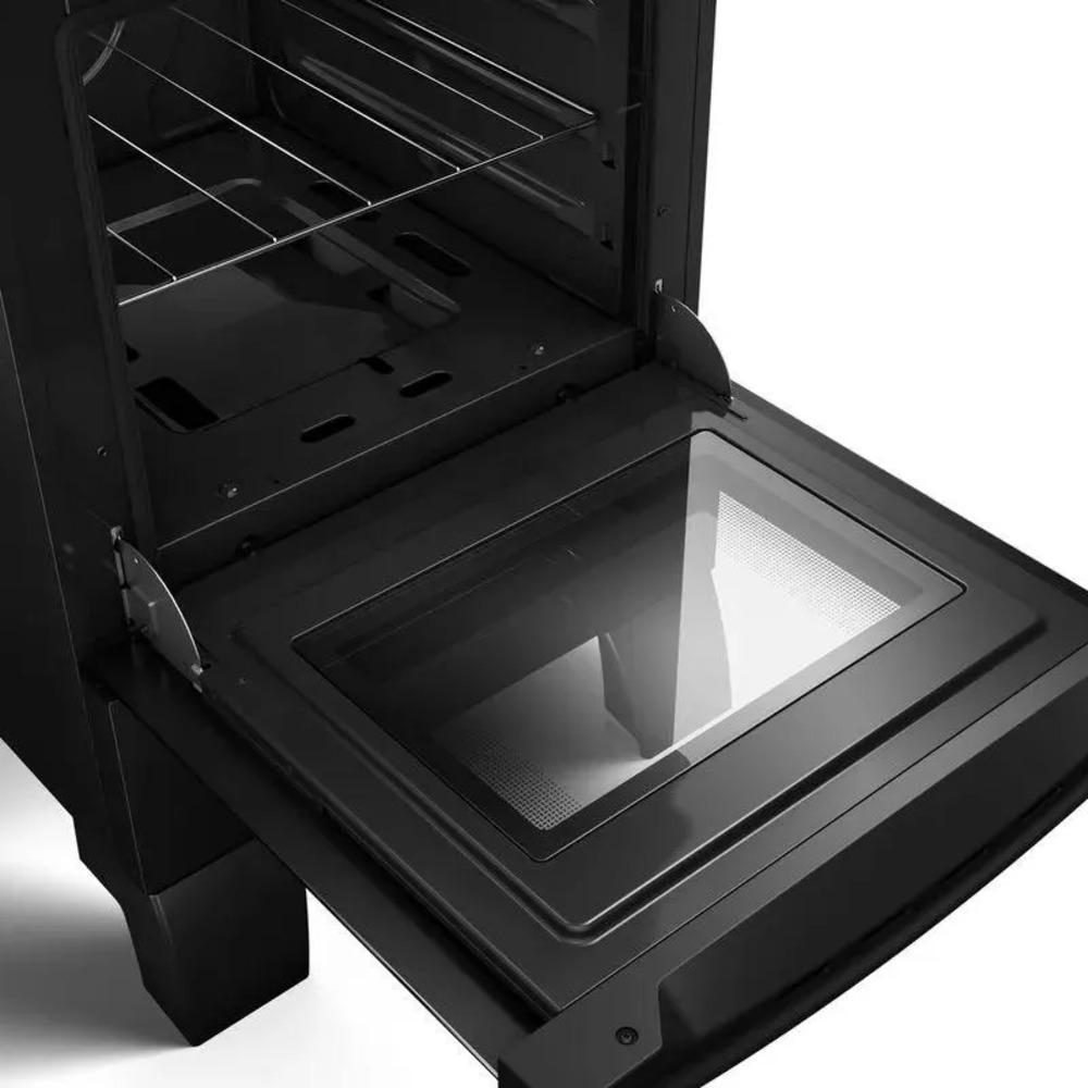 Miniatura Fogão 4 Bocas Preto Consul com Mesa Esmaltada CFO4ZAE Bivolt Bivolt