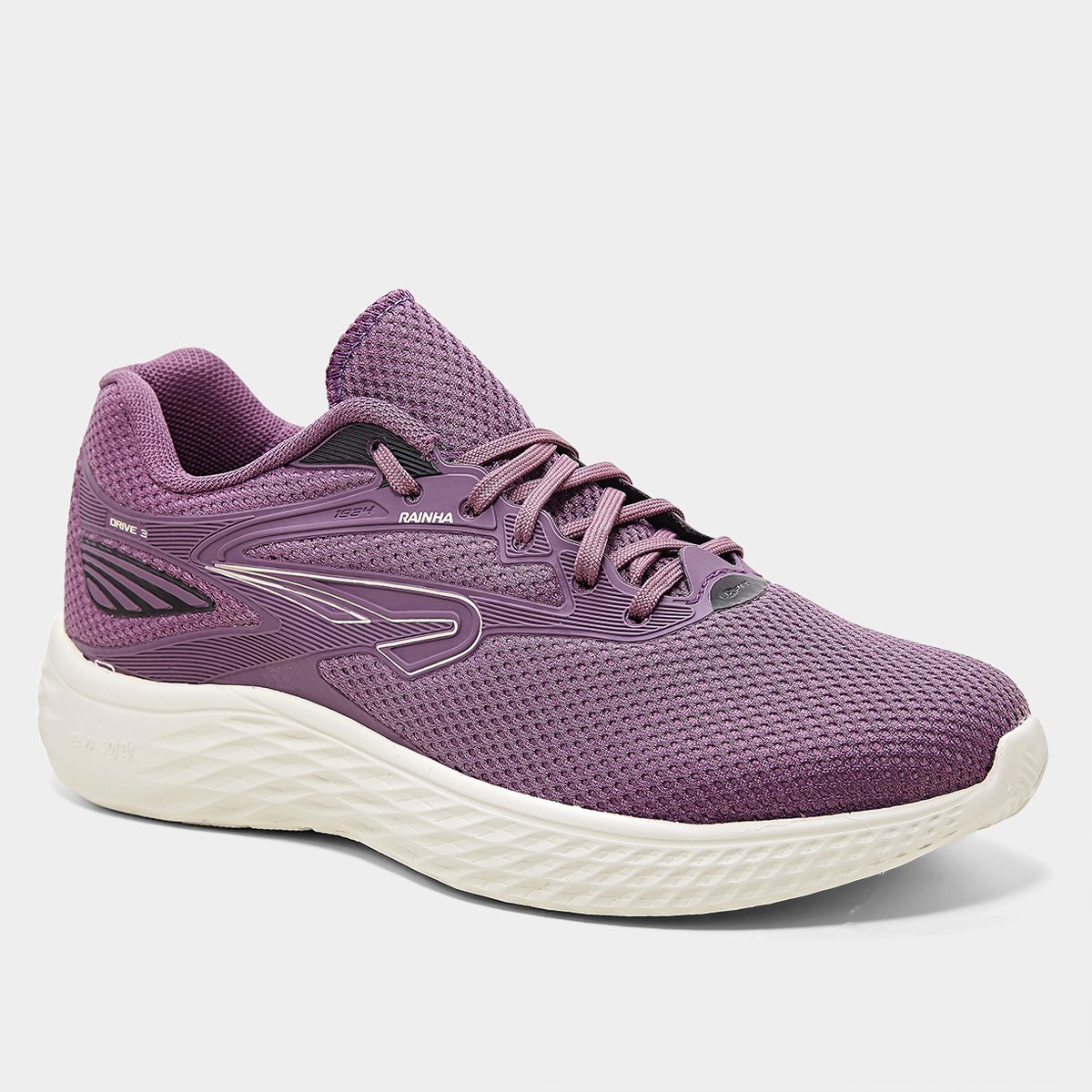 Miniatura Tênis Rainha Drive  Masculino Roxo+Bege - 34