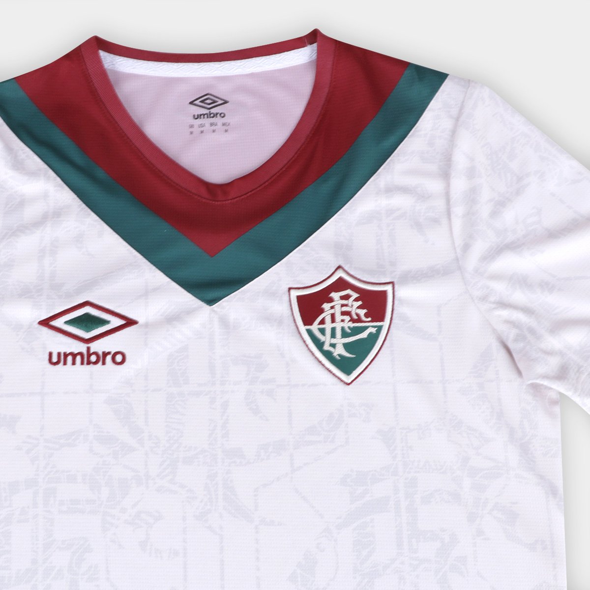 Camisa Fluminense III 24/25 s/n° Torcedor Umbro Feminina Branco - GG