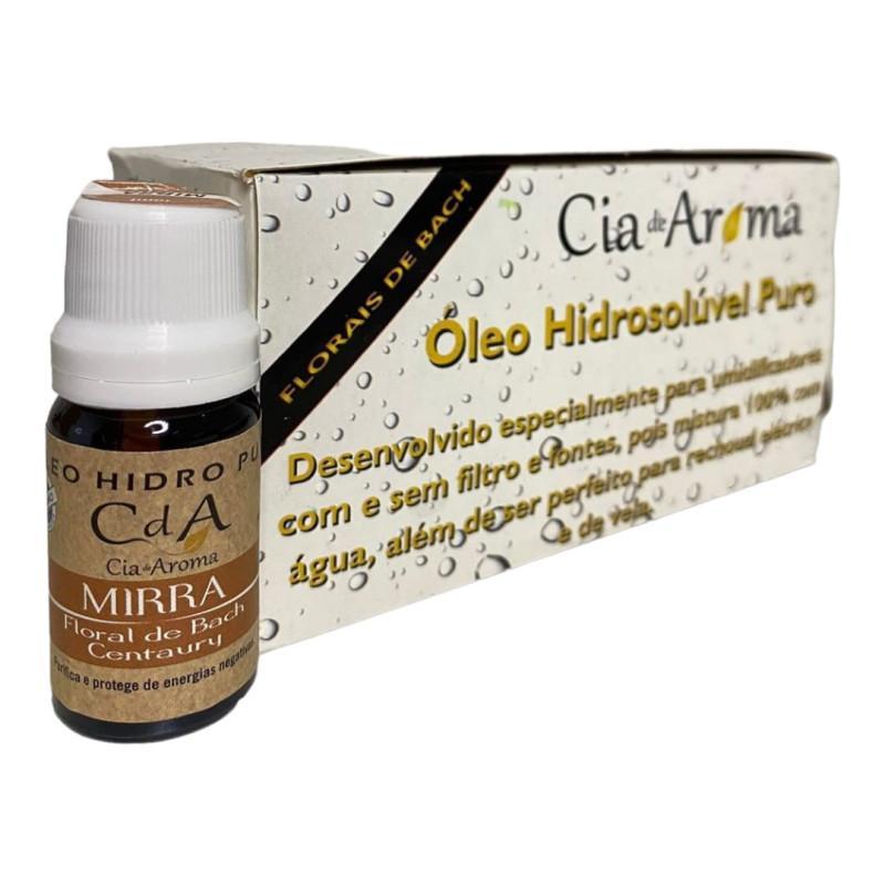 Miniatura Óleo Hidrossolúvel Mirra Puro Para Umidificadores 10Ml